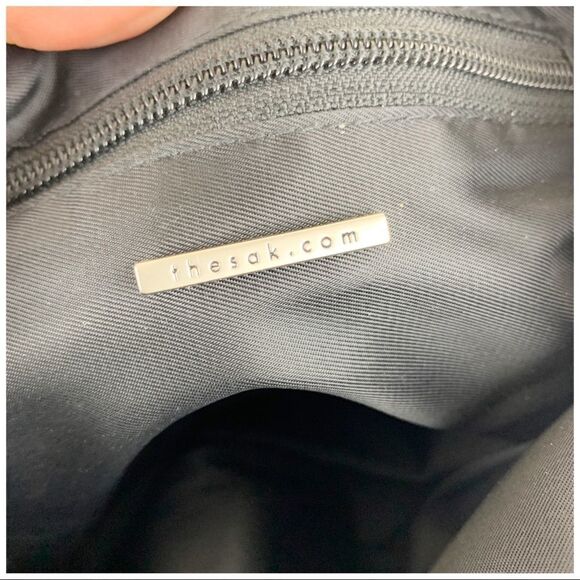 The Sak Black/White‎ Crochet Hobo Style Bag Medium - Picture 11 of 15